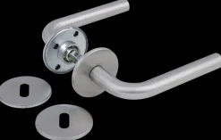 Clearance Dørgreb L-form rustfri - 16 mm Dør- Og Vinduesgreb