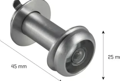 Discount Dørspion Ø14 mm - 180 grader Dør- Og Vinduesgreb