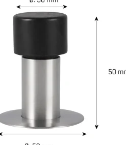 Dørstopper Ø22 x H. 50 mm Dørstoppere