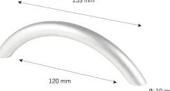 Clearance Møbelgreb Venedig 128 mm krom Øvrige Møbler