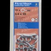 Discount Øjeskrue Ø3,5 x 35 mm 10-pak Kroge Og Ophæng