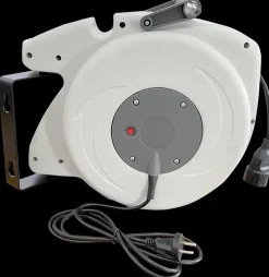 Online Kabeltromle med automatisk oprulning 15 + 2 m Kabeltromler