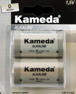 Sale Alkaline batteri - D 2-pak Batterier