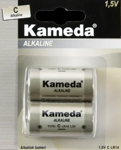Discount Alkaline batteri - C 2-pak Batterier
