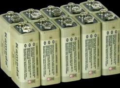 Clearance Alkaline batteri - 9 V 10-pak Batterier