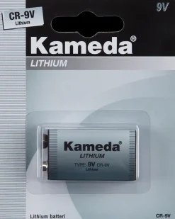 Lithium batteri - 9 V Batterier