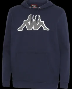 Sale hoodie mørkeblå T-Shirts Og Skjorter