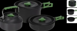 New Kasserollesæt til camping Gasblus Og Gaskogeplader