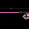 Clearance Fiskestangsæt Pink - 4-20 G Fiskestænger, Hjul Og Liner