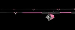 Clearance Fiskestangsæt Pink - 4-20 G Fiskestænger, Hjul Og Liner
