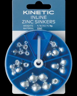 New Inline zinc sinkers sortiment Endegrej Og Madding