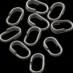 New Oval Splitring 4 x 8 mm 10-pak Øvrigt Grej