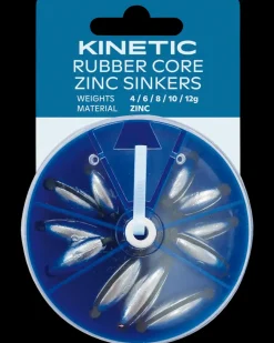Online Rubber core zinc sinkers sortiment Endegrej Og Madding