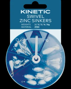 Outlet Swivel zinc sinkers sortiment Endegrej Og Madding