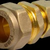 Best Kompressions kobling lige 15 x 12 mm - messing Rør Og Fittings