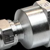 Outlet Kompressions muffe 10 mm x 1/2" 2-pak - krom Rør Og Fittings