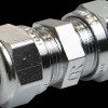 Online Kompressions samlemuffe 10 mm - krom Rør Og Fittings