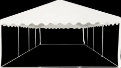 Best Bundramme 5 x 8 m galvaniseret Pavilloner, Partytelte Og Tilbehør