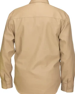 Clearance Langærmet skjorte, Khaki T-Shirts Og Skjorter