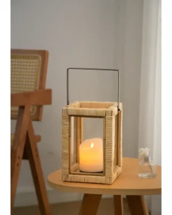 Sale Lanterne i rattan H. 35 cm Øvrigt Havetilbehør