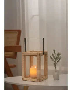 Sale Lanterne i rattan H. 35 cm Øvrigt Havetilbehør