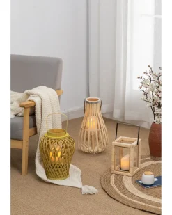 Sale Lanterne i rattan H. 35 cm Øvrigt Havetilbehør