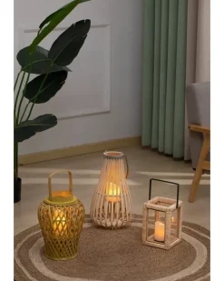 Sale Lanterne i rattan H. 35 cm Øvrigt Havetilbehør
