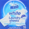 Hot Laundry sheets 16-sheets - white Vaskemidler