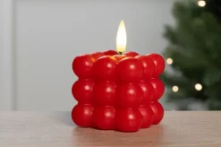 Discount LED Bobbellys 5,5 cm Rød Lys Og Olielamper