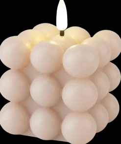 Sale LED-bobbellys H. 7,5 cm- beige Lys Og Olielamper