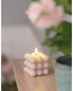 Sale LED-bobbellys H. 7,5 cm- beige Lys Og Olielamper