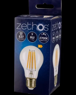 New LED-filament 8W E27 A60 Led-Pærer
