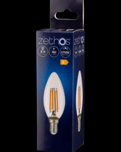 New LED-filament 4W E14 C35 dæmpbar Led-Pærer