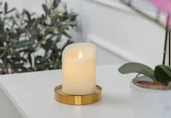 Sale LED-lys voks H. 10 cm Lys Og Olielamper