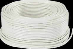 Discount Ledning rund 3G0,75 mm² - hvid Løse Ledninger