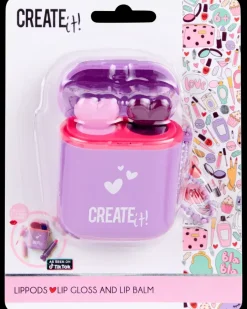 Clearance Lippod med læbepomade og lipgloss - Assorterede farver Kosmetik Og Personlig Pleje