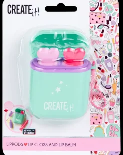 Clearance Lippod med læbepomade og lipgloss - Assorterede farver Kosmetik Og Personlig Pleje