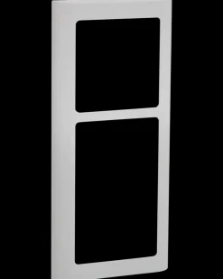 Clearance FUGA Design ramme SOFT 63 2½ modul - lysegrå Rammer