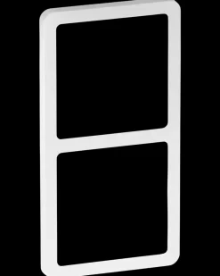 New FUGA Designramme Slim 2 x 1 model - hvid Rammer
