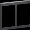 Sale FUGA Designramme SOFT 2 x 1½ modul - koksgrå Rammer