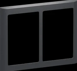 Sale FUGA Designramme SOFT 2 x 1½ modul - koksgrå Rammer