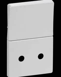 Discount FUGA Tangent stikkontakt 1½modul - lysegrå Tangenter