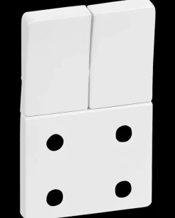 Outlet FUGA Tangent stikkontakt 1½ dobbelt - hvid Tangenter