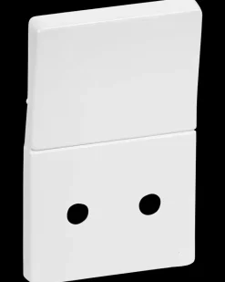 Online FUGA Tangent stikkontakt 1½modul - hvid Tangenter
