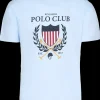 Outlet Logo T-shirt - Blå T-Shirts Og Skjorter