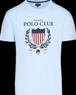 Outlet Logo T-shirt - Blå T-Shirts Og Skjorter