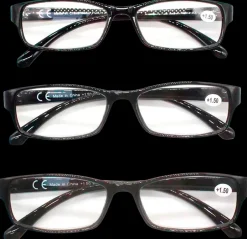 Best Læsebrille 3-pak medium glas Briller Og Forstørrelsesglas