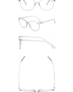 Online Læsebrille Transparent 3-pak Briller Og Forstørrelsesglas