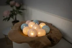 Sale Lyskugler Ø6 cm 10 stk. - pastel Dekoration