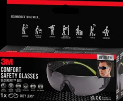 Discount ™ Beskyttelsesbriller SecureFit™ 400 - Grå linse Værnemidler